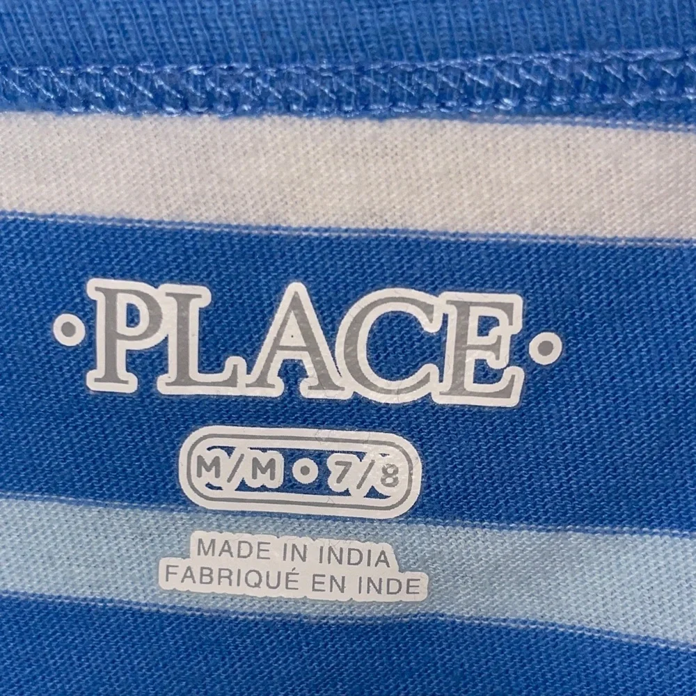 The Children's Place Striped Blue and White Tee